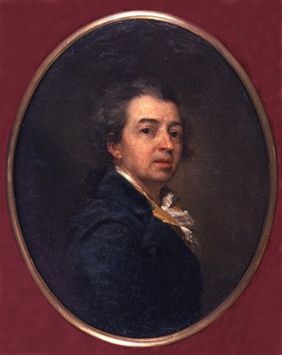 Image - Dmytro H. Levytsky: Self-portrait (1783).
